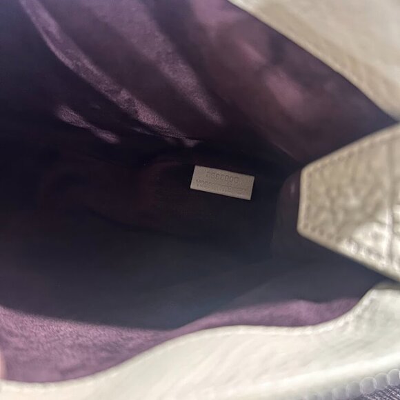 Burberry Equestrian Knight Leather Sling Bag Hunter and CANVAS DUST BAG NWT - Picture 4 of 14